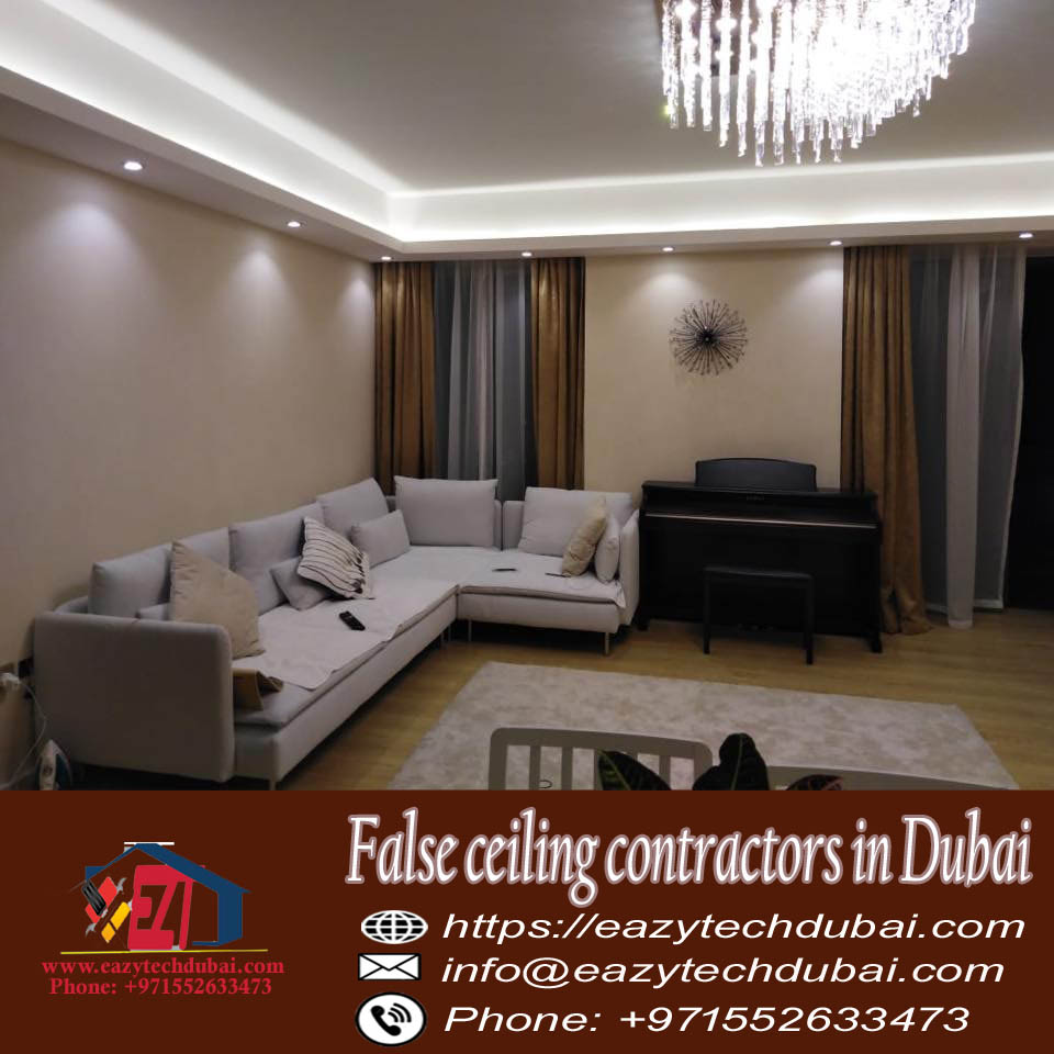 false ceiling contractors in Dubai